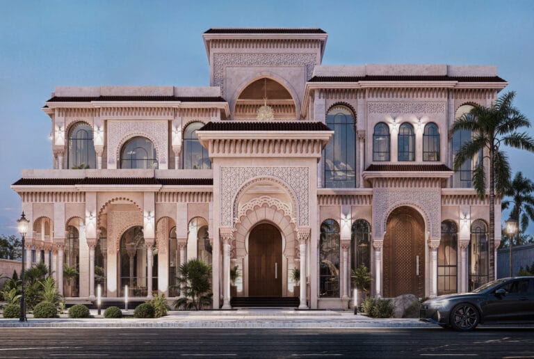 مكتب بيت الخبرة للاستشارات - تصميم خارجي للفيلا