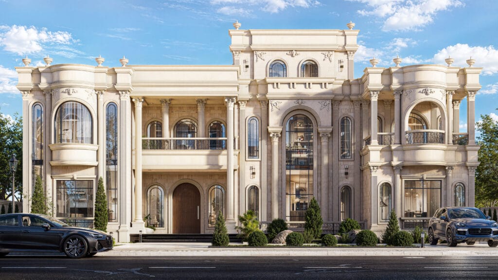 التصميم الخارجي من مكتب بيت الخبرة للإستشارات الهندسية