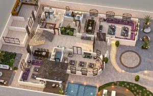 ديكور داخلي مجالس رجال فخمة في الإمارات - تصميم بيت الخبرة